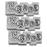 (3 ST) STAMP SET COINS HE ADS