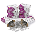 PAPER CLIPS GEM 10 BOXES 100/BOX