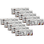 (10 PK) STND PAPER CLIPS NON SKID