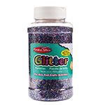 GLITTER 16 OZ BOTTLE MULT ICOLOR