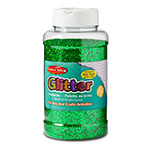 GLITTER 16 OZ BOTTLE GREE N