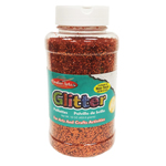 GLITTER 16 OZ BOTTLE ORAN GE