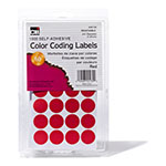 COLOR CODING LABELS RED 3 /4IN