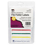 FILE FOLDER LABELS ASSORT ED 248/PK