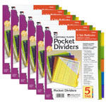 (6 EA) 5 TAB INDEX DIVIDE RS WITH