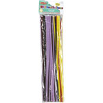 CHENILLE STEMS ASSRTD COL ORS 100/PK