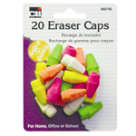 ERASER CAPS NEON ASST