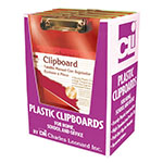 CLIPBOARD PLASTIC ASRTD C OLORS 12PK
