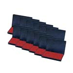 (12 EA) STAMP PAD RED