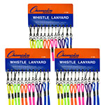 (3 DZ) LANYARD NYLON 6 AS ST NEON