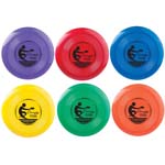 (6 EA) PLASTIC DISC ASSOR TED CLRS