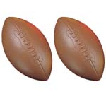 (2 EA) COATED FOAM BALL F OOTBALL