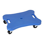 CONTOURED PLASTIC SCOOTER WITH