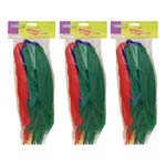 (3 PK) QUILL FEATHERS BON US 24 PER