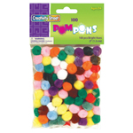 POM PONS ASSORTED 1/2 INC H