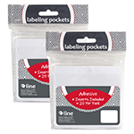 (2 PK) SELF ADHESIVE LBLI NG POCKETS