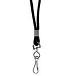 C LINE BLK STD LANYARD WI TH SWIVEL