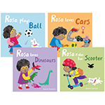 ROSA BOARD BOOK SET 4/ST