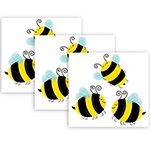 (3 PK) BUSY BEES 6IN CUT- OUTS