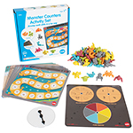 MONSTER COUNTERS ACTIVITY SET