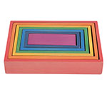 WOODEN RAINBOW ARCHITECT RECTANGLES