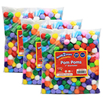 (3 ST) POM POMS SET OF 24 0