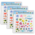 (3 PK) FOAM STICKERS - SE A LIFE