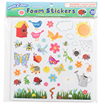 FOAM STICKERS - GARDEN