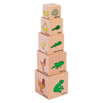 LIFECYCLE WOODEN BLOCKS S ET OF 5