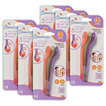 (6 PK) HEAT SENSING SOFT SPOON 3/PK