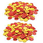 (2 PK) TWO COLOR COUNTERS 200 PCS