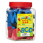 UPPERCASE RED & BLUE FOAM LETTERS