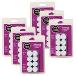 (6 PK) 3/4 DIA MAGNET DOT S WITH