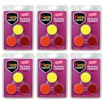 (6 PK) BIG BUTTON MAGNETS 3 PER PK