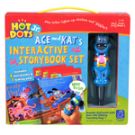 HOT DOTS JR 4 BOOK & PEN SET