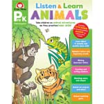 LISTEN AND LEARN ANIMALS GRADE PREK