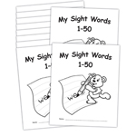 MY OWN BOOKS SIGHT WORDS 1-50 10PK