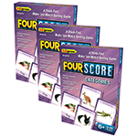 (3 PK) 4 SCORE CATEGORIES CARD GAME