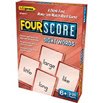 FOUR SCORE SIGHT WORDS CA RD GAME