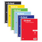 (6 EA) OXFORD 1 SUBJECT N OTEBOOK