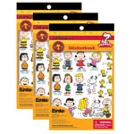 (3 EA) PEANUTS STICKER BO OK