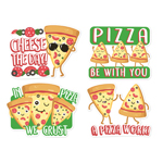 PIZZA STICKERS JUMBO SCEN TED