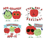 APPLE STICKERS JUMBO SCEN TED