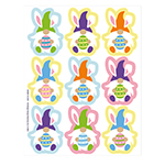 EASTER GNOME STICKERS GIA NT