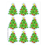 (12 PK) CHRISTMAS TREE ST ICKR GIANT