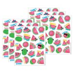 (6 PK) WATERMELON SCENTED STICKERS