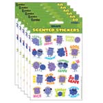 (6 PK) GRAPE STICKERS SCE NTED