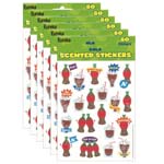 (6 PK) COLA STICKERS SCEN TED