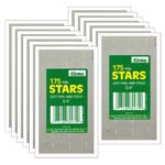 (12 PK) STICKERS FOIL STA RS .75IN