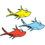 DR SEUSS ONE FISH TWO FIS H PAPER